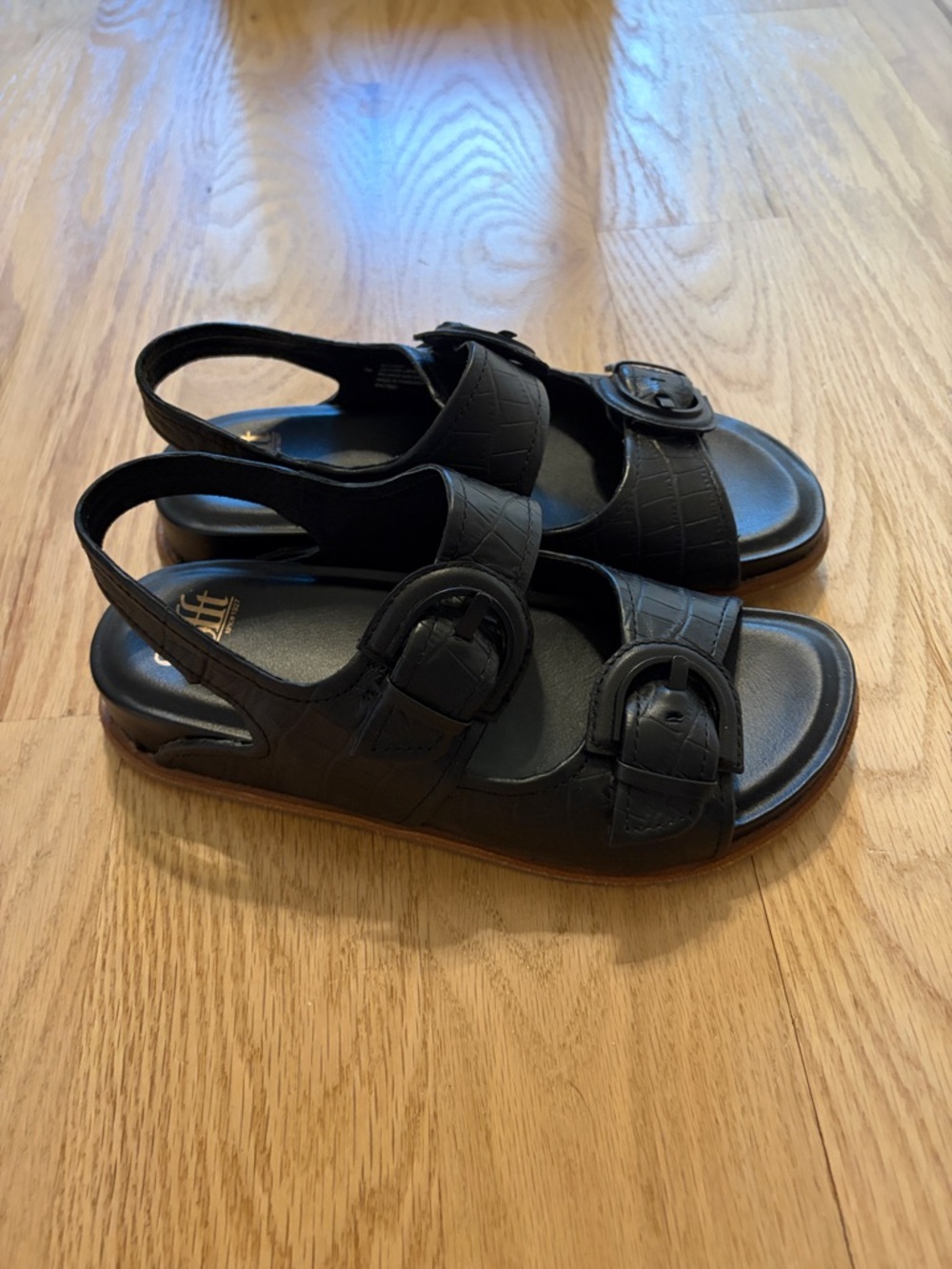 Söfft Black Adalia Buckle Slingback Sandals - Picture 4 of 4